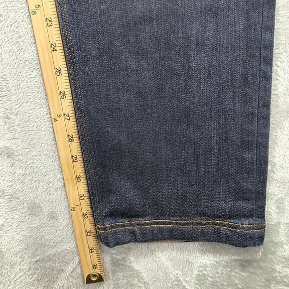 Duluth Trading Co Jeans Mens 36x34 Blue Ballroom Double Flex Slim Fit Denim - Picture 10 of 12